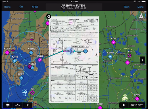 GARMIN VS JEPPESEN REVISITED WHICH ONE IS BEST AND visual data 3