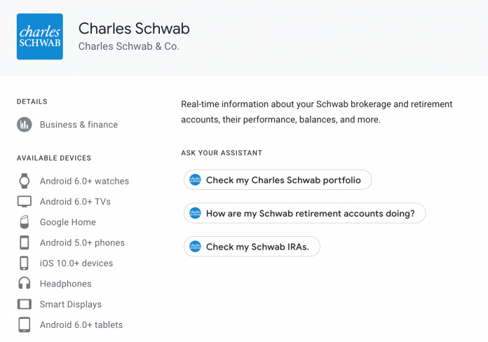 Schwab Google